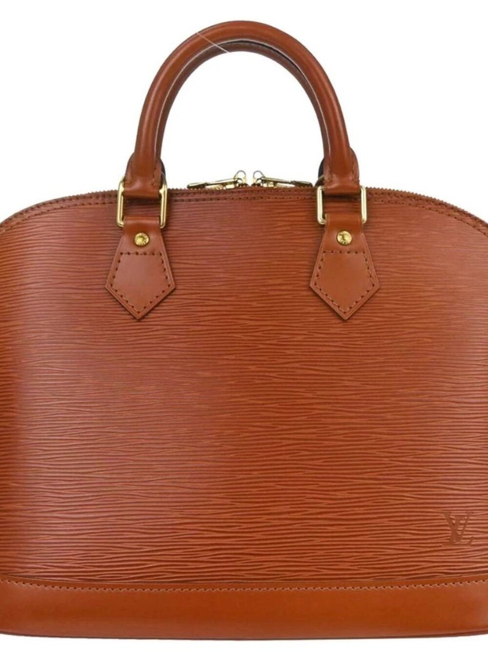 Louis Vuitton Brown Epi Alma Handbag M52143 MI0957 198277